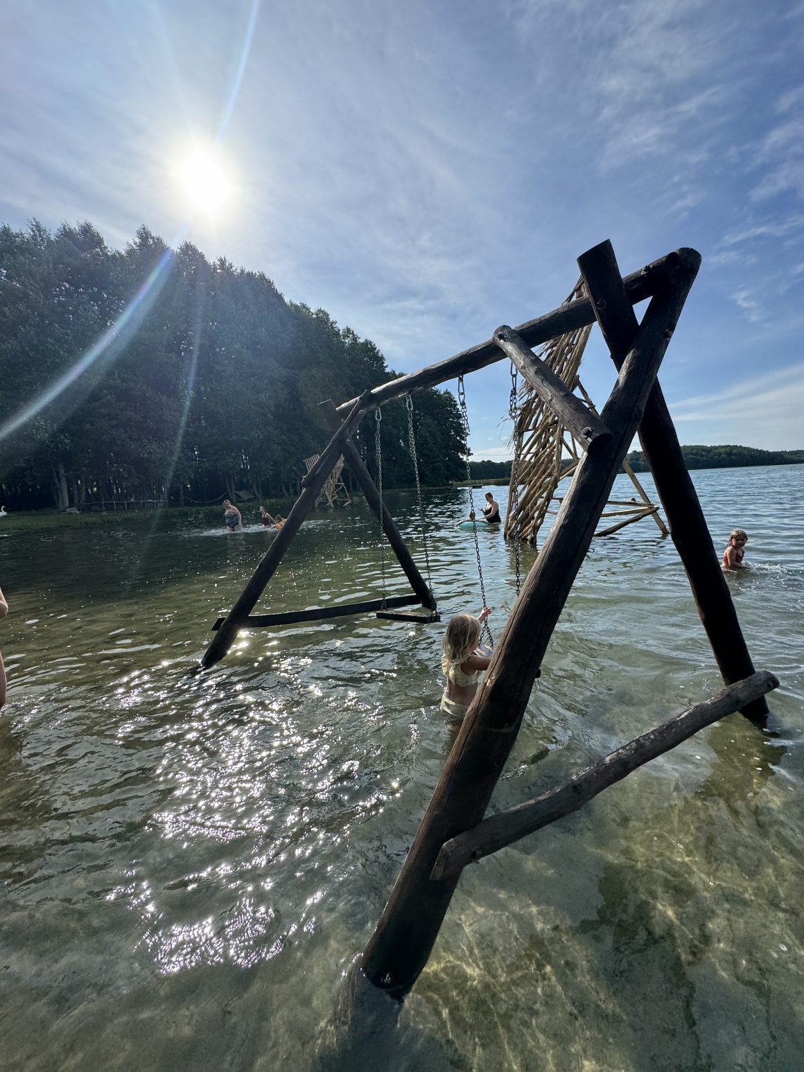 Grendavės paplūdimys su vaikais