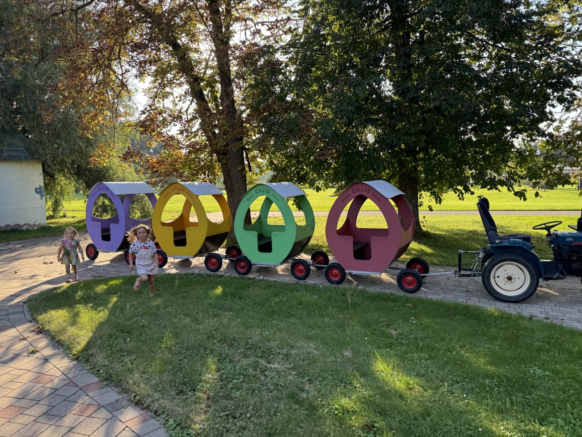 atrakcionų parkas Latvijoje